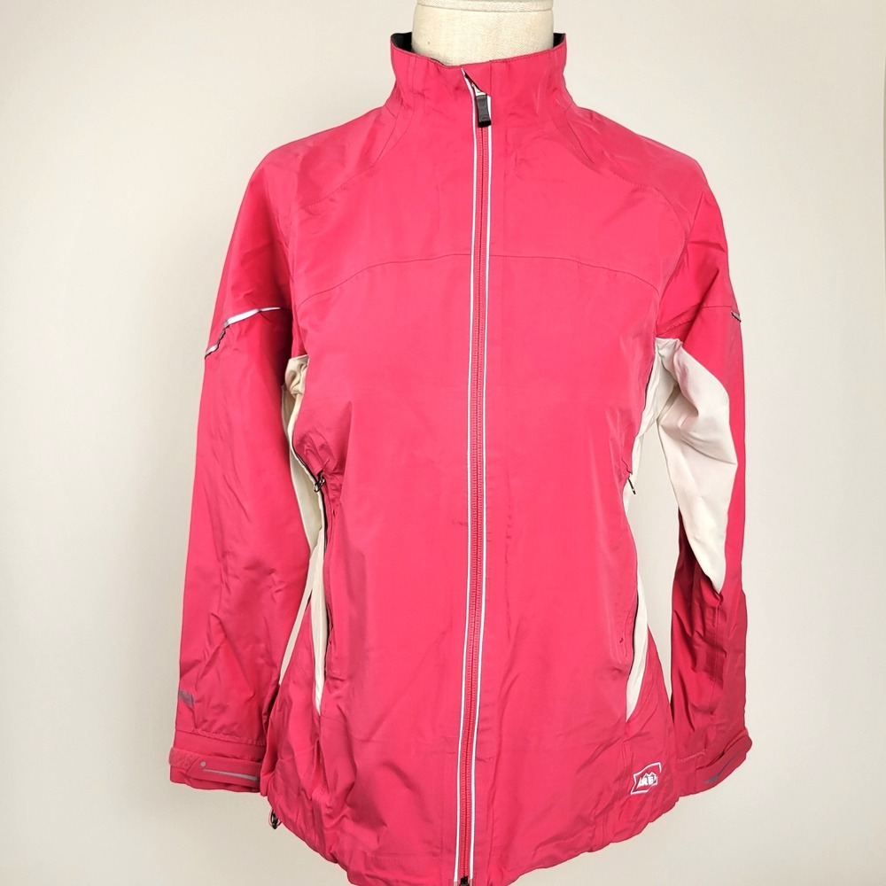 REI Waterproof Jacket Womens M Lightweight Raincoat Activewear Outdoors Hiking‎